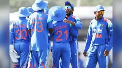 IND U19 vs PAK U19: इंडियन खिलाड़ियों ने फिर अपनाई नो हैंडशेक नीति, ताकते रह गए पाकिस्तानी
