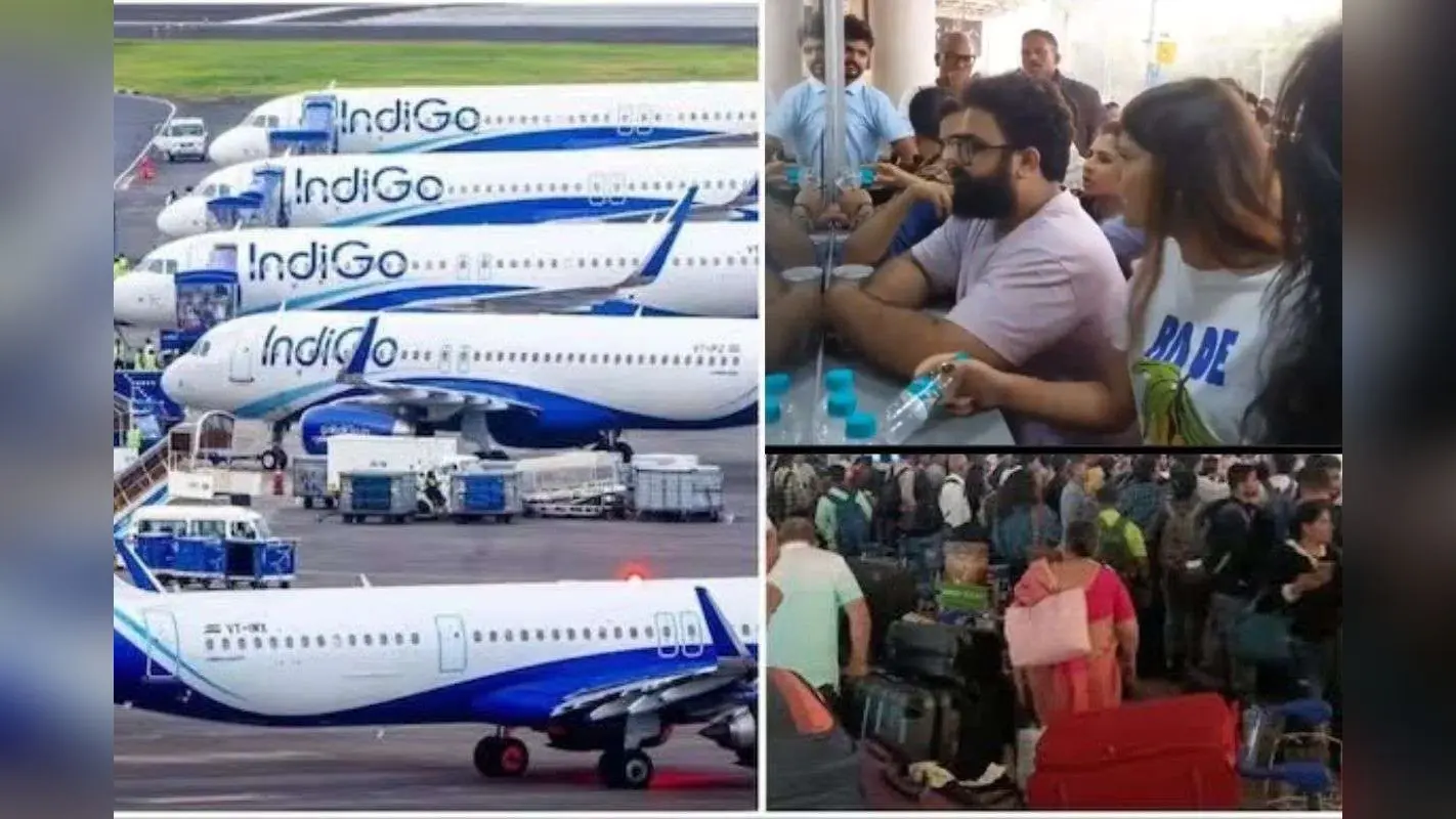 Watch Video: इंडिगो की उड़ान रद्द होने पर यात्रियों का फूटा गुस्सा, महाराष्ट्र एयरपोर्ट पर स्टाफ के साथ बहस करते हुए वीडियो आया सामने