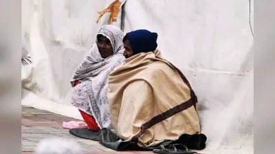 बिंदापाथर में ठंड और शीतलहर से जनजीवन अस्त-व्यस्त, ग्रामीण इलाकों में अलाव की भी व्यवस्था नहीं
