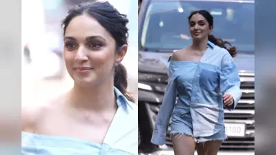 Kiara Advani: बेटी साराया के जन्म के बाद कियारा आडवाणी की पहली पब्लिक अपीयरेंस, ब्लू शाॅट्स में दिखीं गजब की खूबसूरत