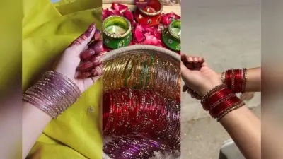 Latest Raindrop Bangles Design: रोशनी पड़ते ही मोती की तरह चमकती हैं ये रेनड्रॉप बैंगल्स, देखें न्यू कलेक्शन