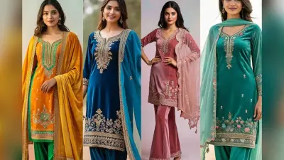 Latest Velvet Kurti Designs: सर्दियों की पार्टी के लिए स्टाइलिश, रॉयल और ट्रेंडिंग वेलवेट कुर्ती डिजाइंस