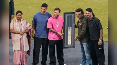 जय शाह ने Lionel Messi को दिया T20 वर्ल्ड कप का पहला टिकट, टीम इंडिया की जर्सी और बैट से नवाजा