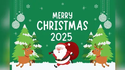Merry Christmas 2025 Live Wishes: क्रिसमस पर अपनों को भेजें खुशियों से भरे ये संदेश, प्यार और शांति से भरा रहेगा ये दिन