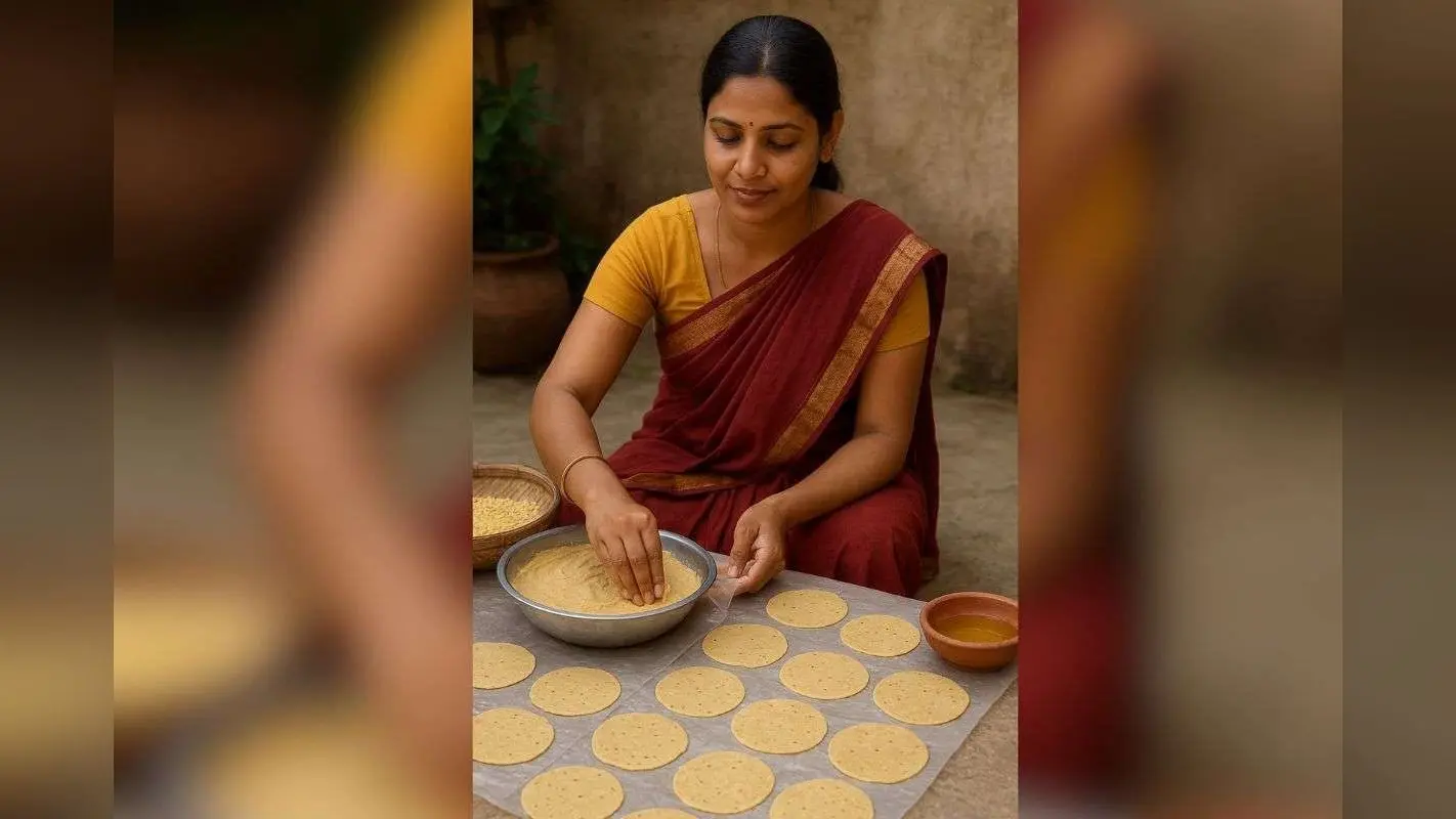 Moong Dal Papad Recipe: न बेलने की झंझट, न हाथों में होगा दर्द, इस आसान तरीके से घर पर तैयार करें मूंग दाल का टेस्टी पापड़
