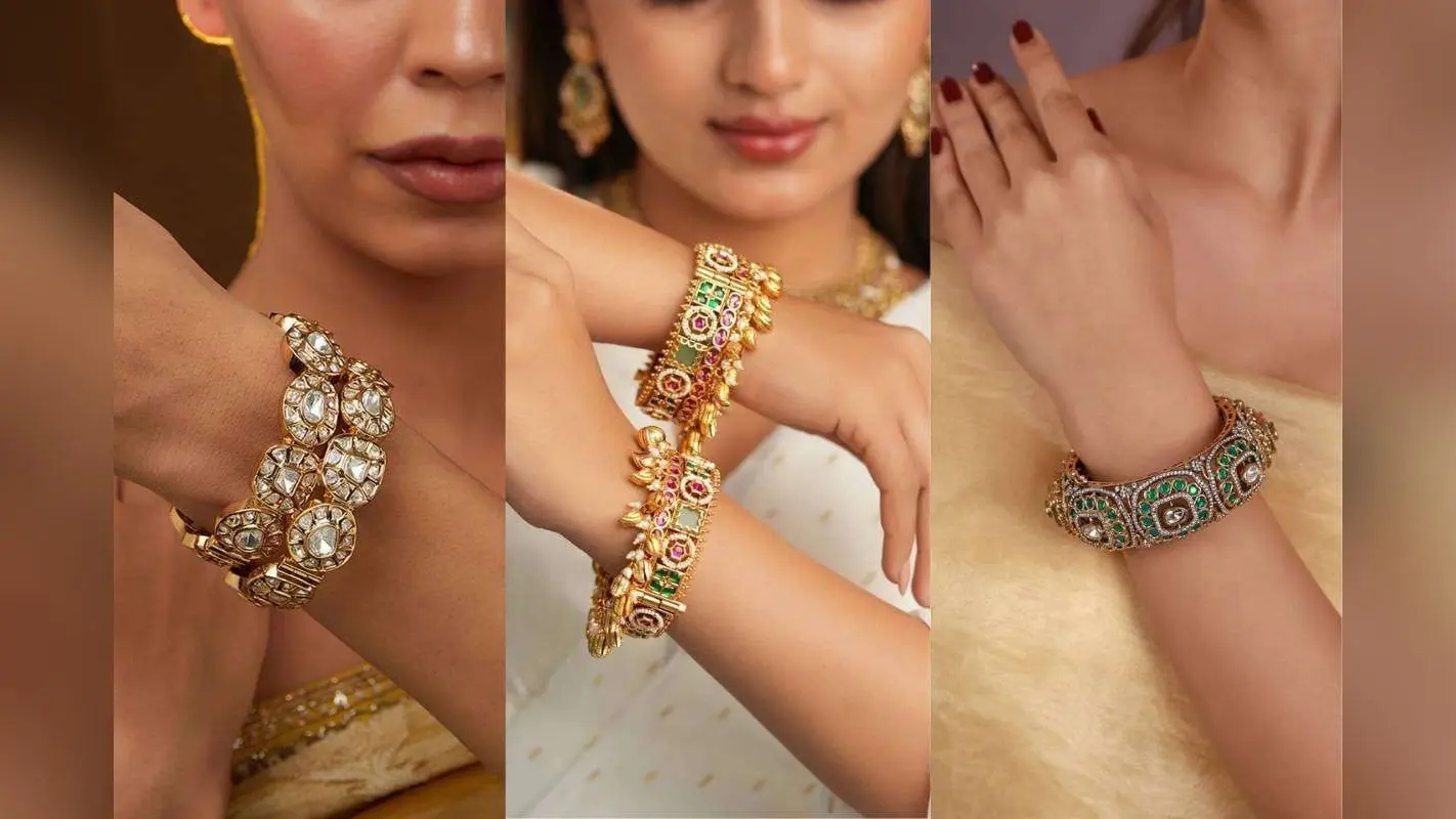 New Kundan Bangles Design: देखें कुंदन चूड़ियों के लेटेस्ट डिजाइन, बहू-बेटी के लिए परफेक्ट गिफ्ट ऑप्शन