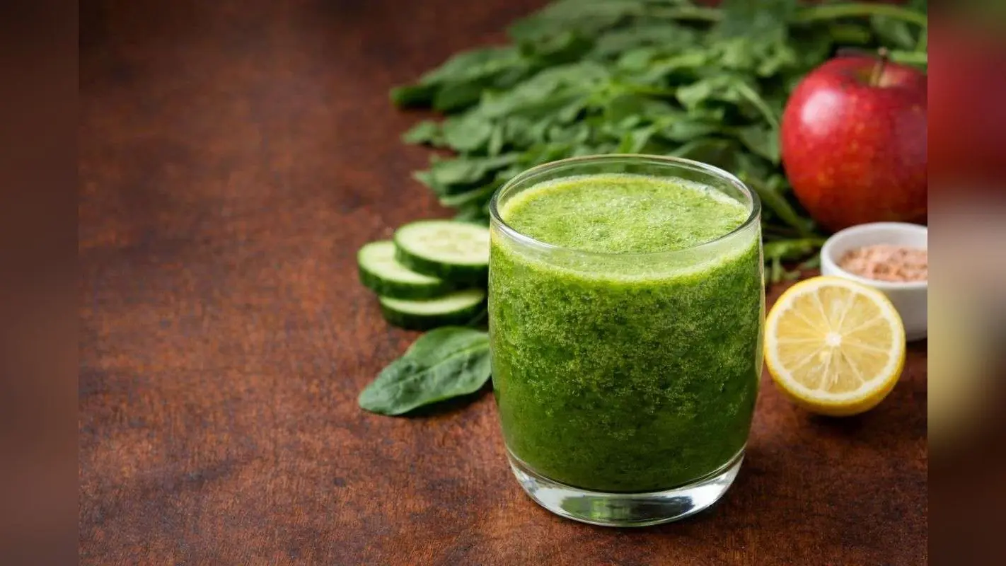 नए साल में खुद को दीजिए एक हेल्दी तोहफा, नोट कीजिए Green Detox drink Recipe