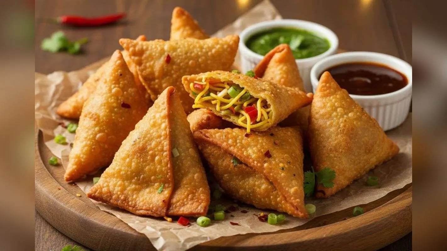 Noodle Samosa Recipe: नहीं खाया होगा ऐसा नूडल समोसा, जल्दी से घर पर बनाकर करें ट्राई