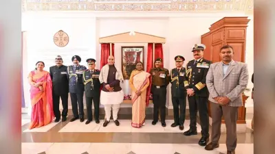 राष्ट्रपति भवन की गैलरी में परमवीर विजेताओं के चित्र लगाए गए, पीएम मोदी ने लिखा खास संदेश