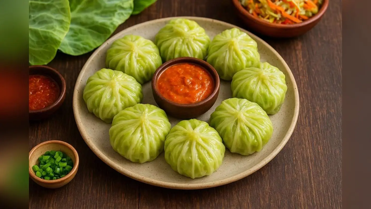 Patta Gobhi Wrap Momo: मैदा-सूजी आउट, पत्ता गोभी इन! सिर्फ 10 मिनट में तैयार करें लो कैलरी वाली हेल्दी और चटपटे मोमो