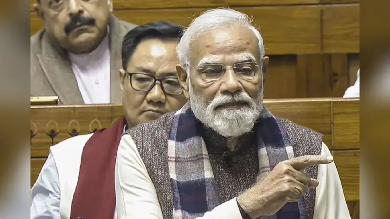 Vande Mataram : कांग्रेस ने मुस्लिम लीग के दबाव में वंदे मातरम् पर समझौता किया, बोले पीएम मोदी