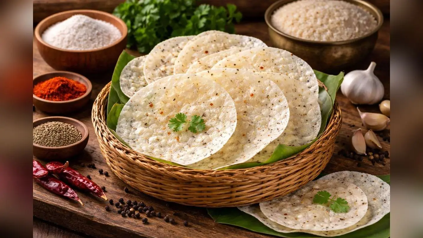 Rice Flour Papad Recipe: घर पर बनाएं लाइट और क्रिस्पी चावल के आटे के पापड़, हर हाउसवाइफ को आनी चाहिए यह आसान रेसिपी