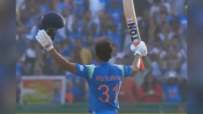 IND vs SA: रुतुराज गायकवाड़ की सेंचुरी, 77 गेंद पर जड़ा करियर का पहला ODI शतक