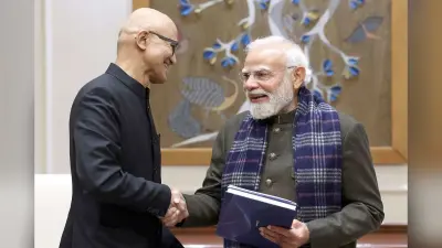 Microsoft Investment: भारत में 17.5 बिलियन डॉलर का बड़ा निवेश करेगी माइक्रोसॉफ्ट, पीएम मोदी ने सत्य नडेला का किया स्वागत