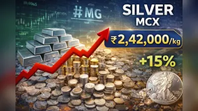 Silver MCX Price: चांदी की कीमतों में 15% से अधिक की तेजी, वायदा बाजार में 2.42 लाख के पार