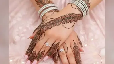 New Year Mehndi Design 2026:न्यू ईयर पार्टी के लिए आसान और खूबसूरत अरबी मेहंदी डिजाइन