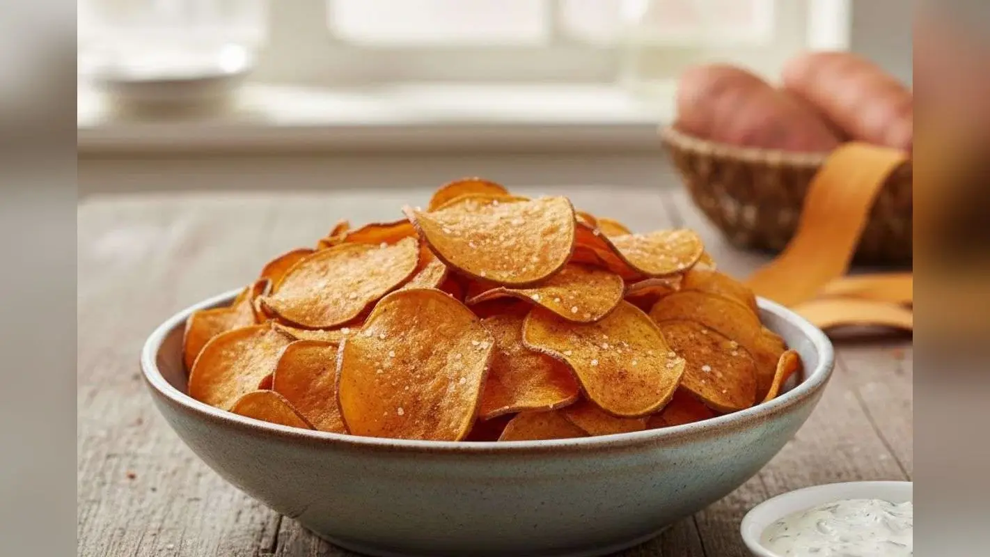 Sweet Potato Chips: सर्दियों में बनाएं टेस्टी और क्रिस्पी शकरकंद के चिप्स, जानें बनाने की आसान विधि
