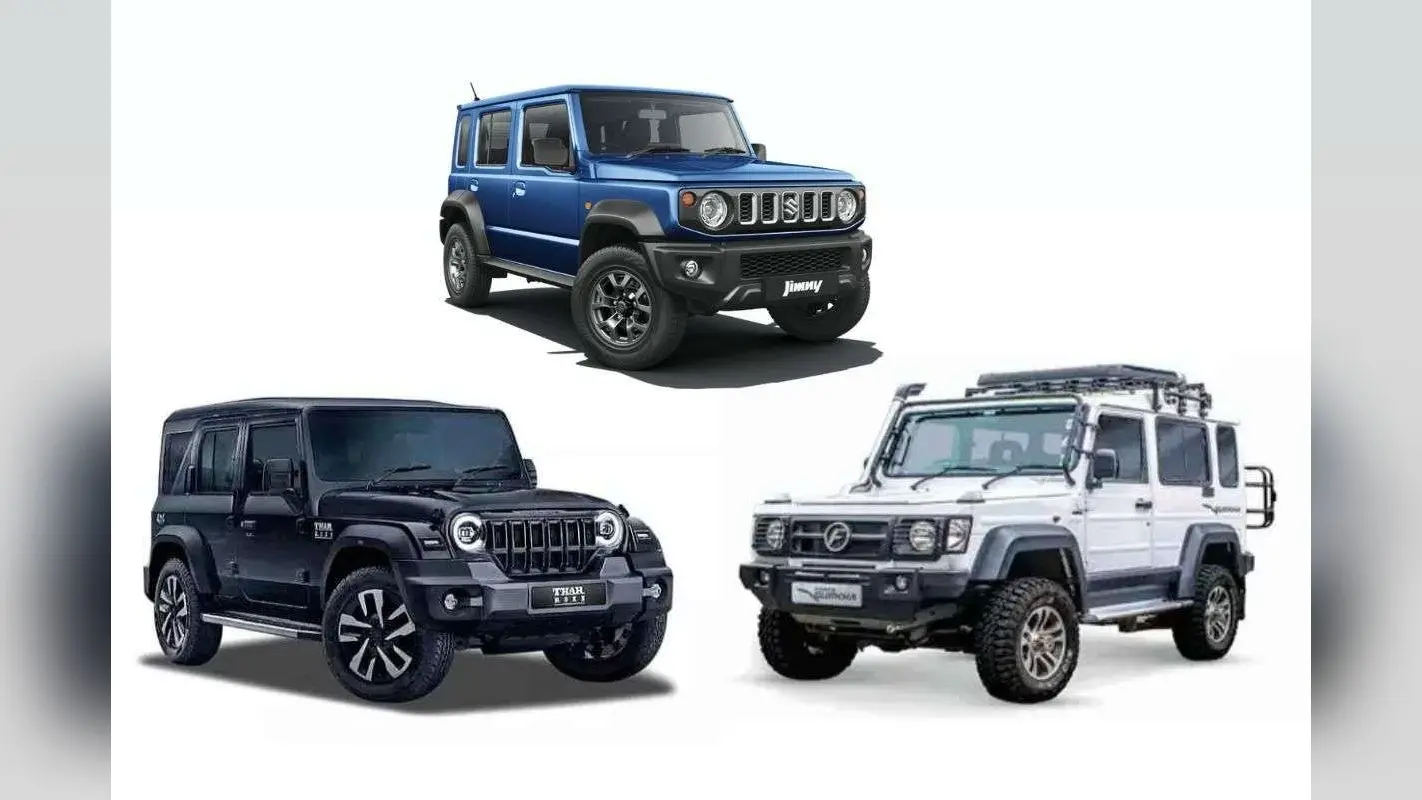 Thar Roxx बनाम Jimny बनाम Gurkha 5-डोर: असली ऑफ-रोडर कौन, फैमिली के लिए कौन परफेक्ट?