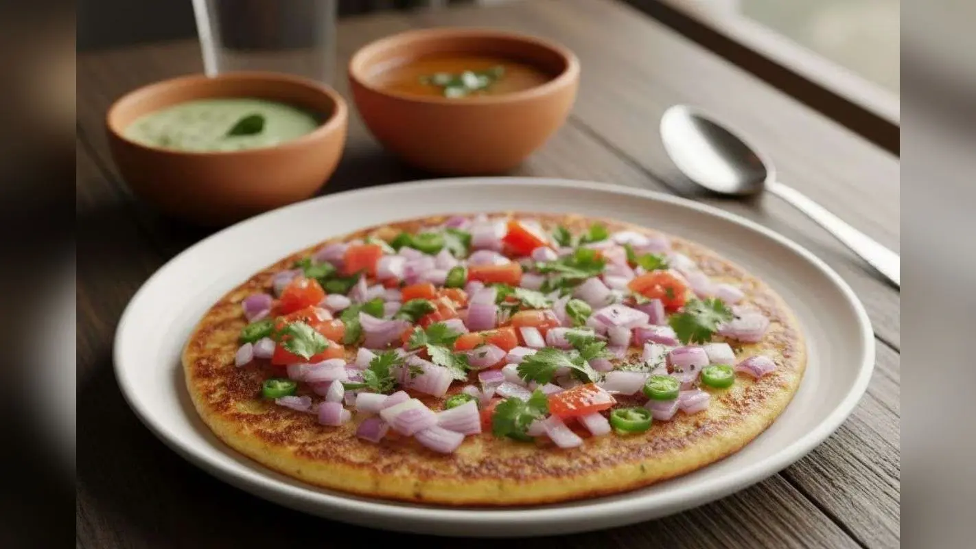 Tomato Onion Uttapam: घर पर मिलेगा रोस्टोरेंट जैसा स्वाद, ऐसे बनाएं टमाटर प्याज उत्तपम