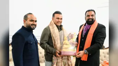 क्या बिहार से राजनीति की शुरुआत करेंगे वीरेंद्र सहवाग? गृह मंत्री सम्राट चौधरी से की मुलाकात