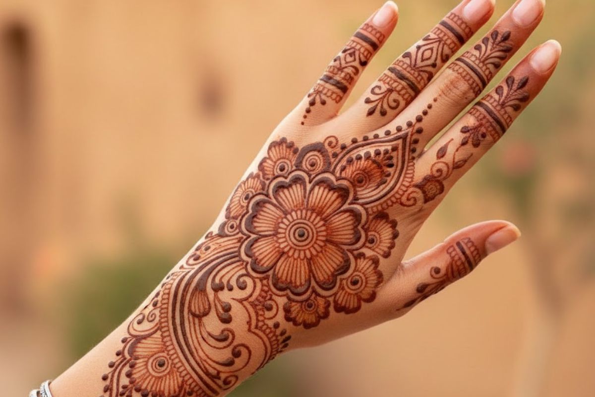 Arabic Mehndi Design