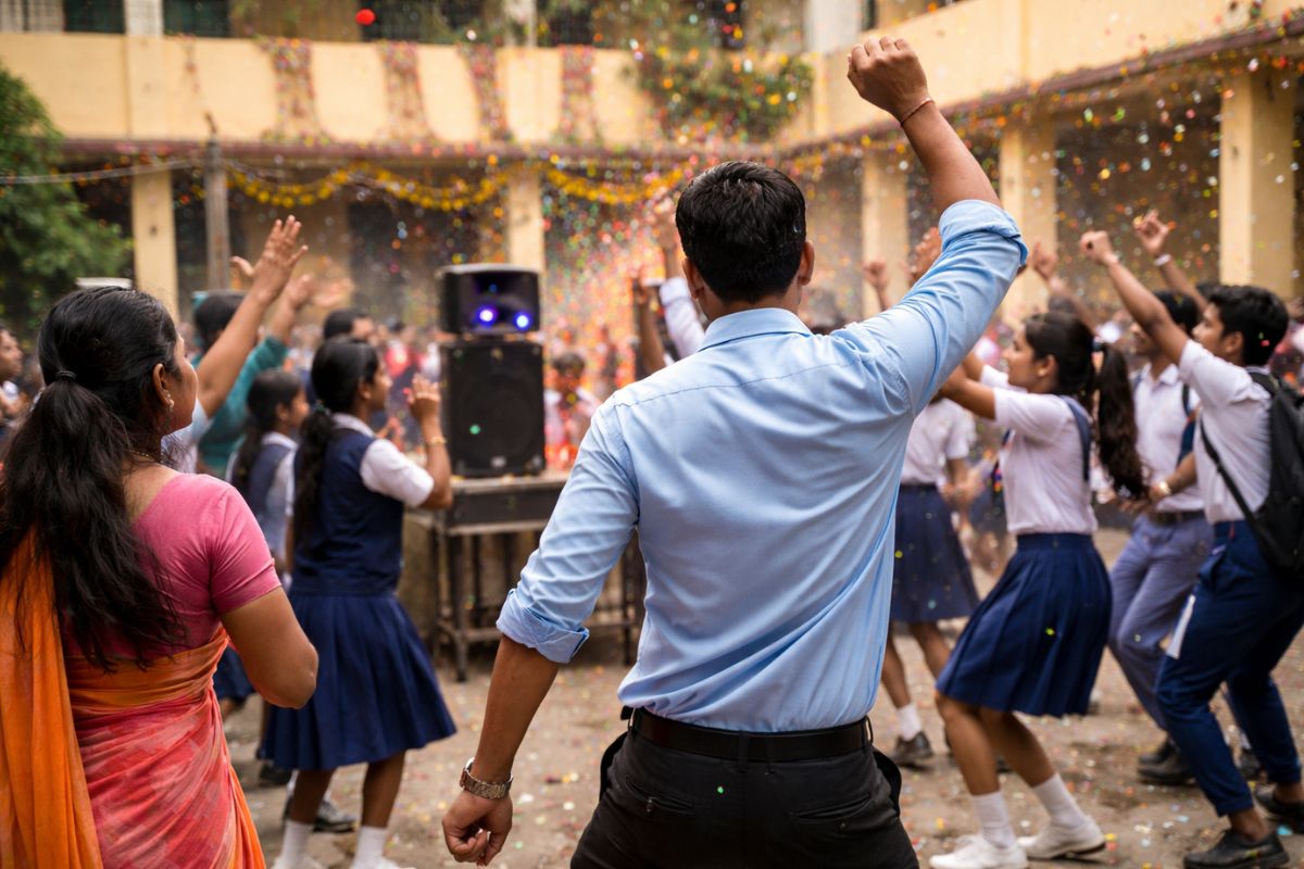 बोकारो में शिक्षा की गरिमा तार-तार, जश्न में मदहोश गुरु-शिष्य ने लगाए ‘अश्लील गाने’ पर ठुमके, 6 को शो कॉज