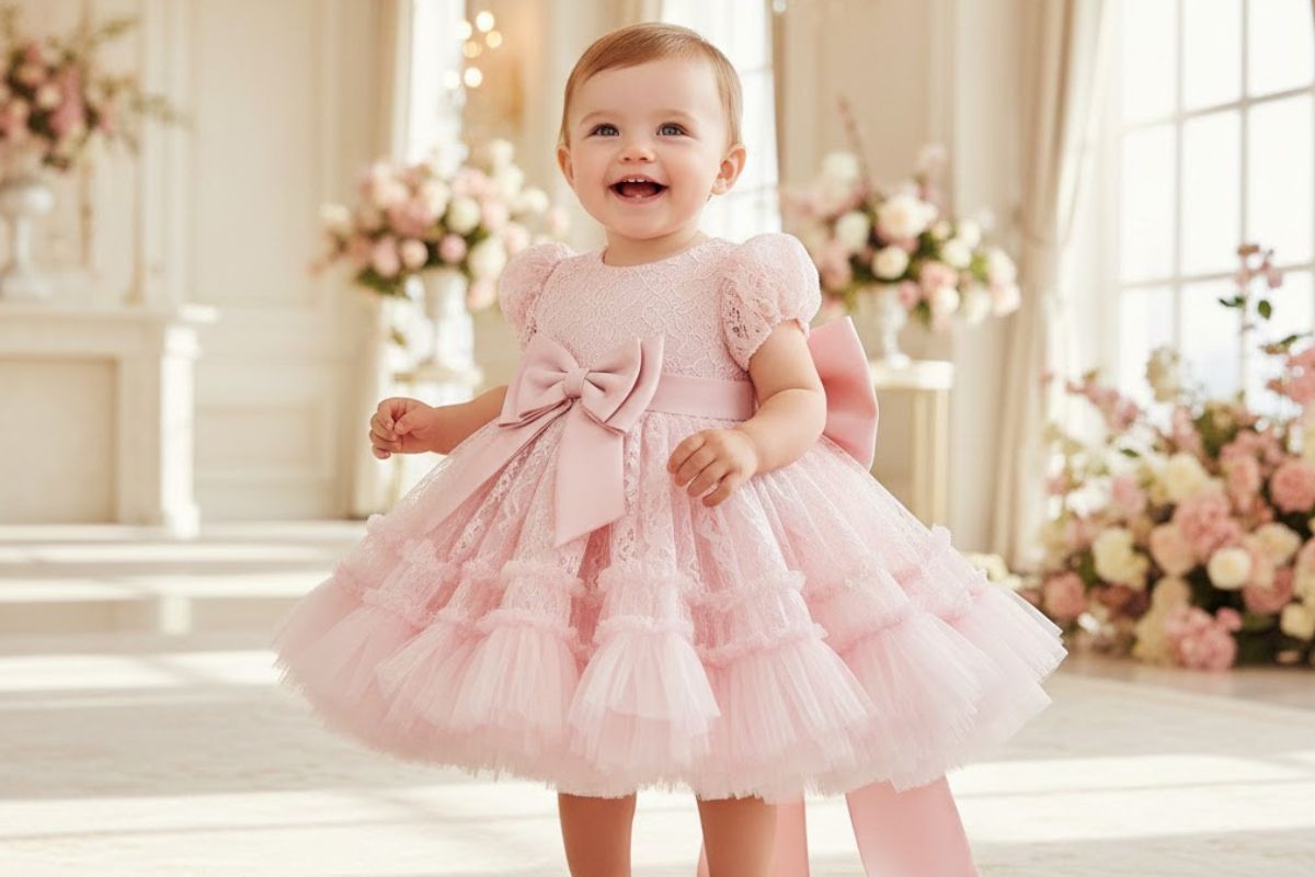 Bow Frock Design (AI IMAGE)