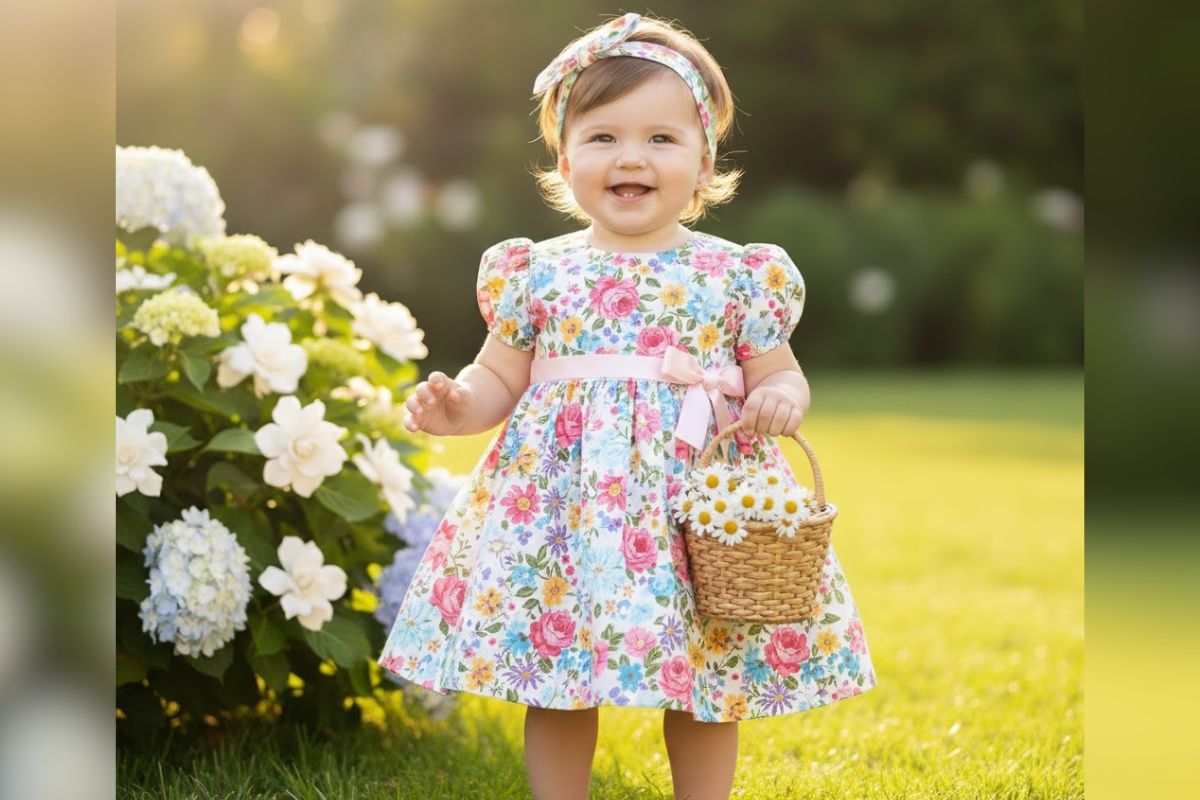 Floral Frock Design (AI IMAGE)