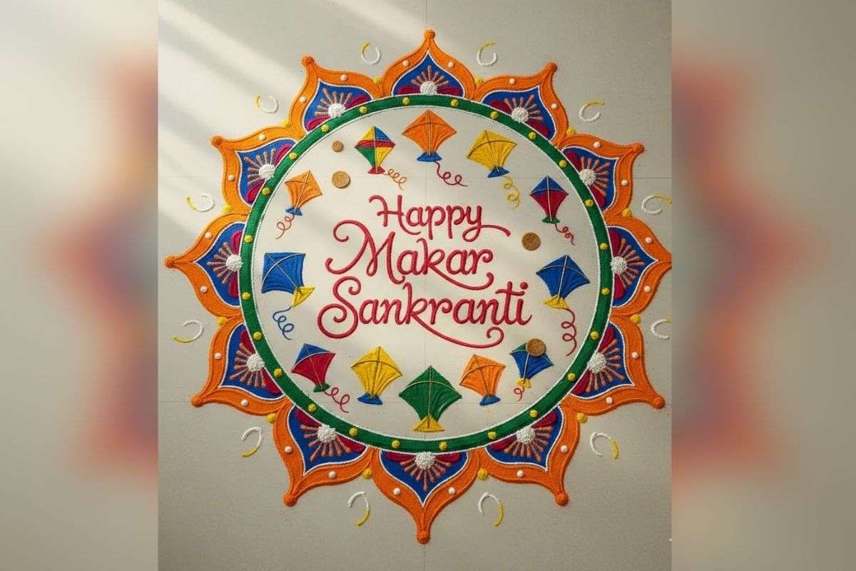 Happy sankranti rangoli