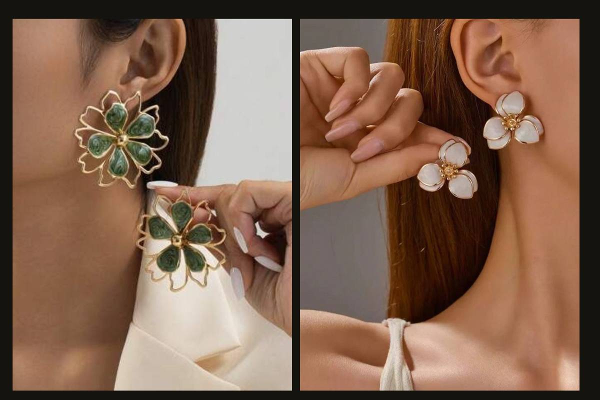 फॉर्मल वियर के लिए हूप ईयररिंग्स (Hoop Earrings for Formal Wear Women)