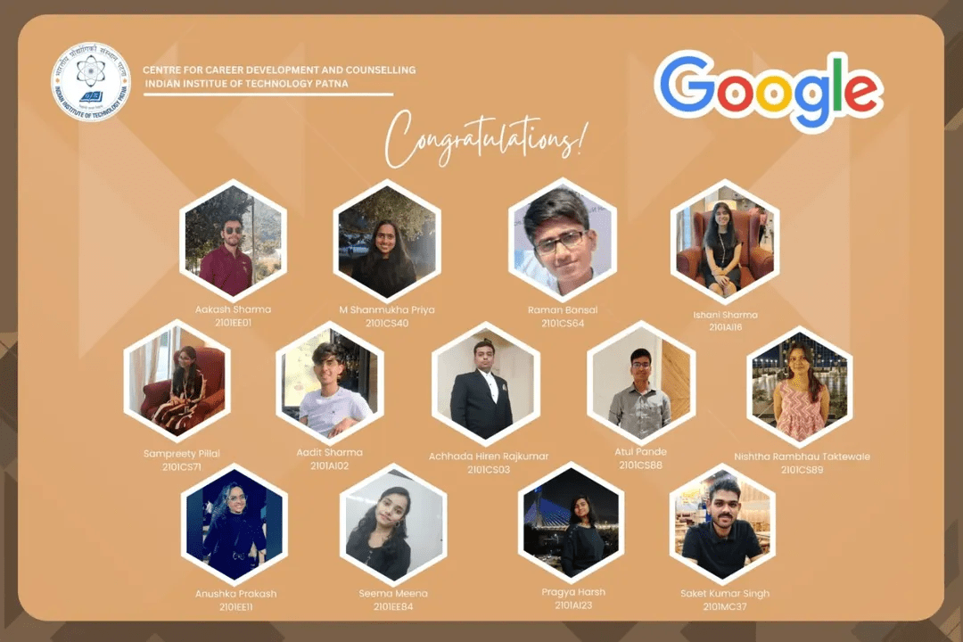 IIT Patna ने शेयर किया था Google प्लेसमेंट रिकॉर्ड