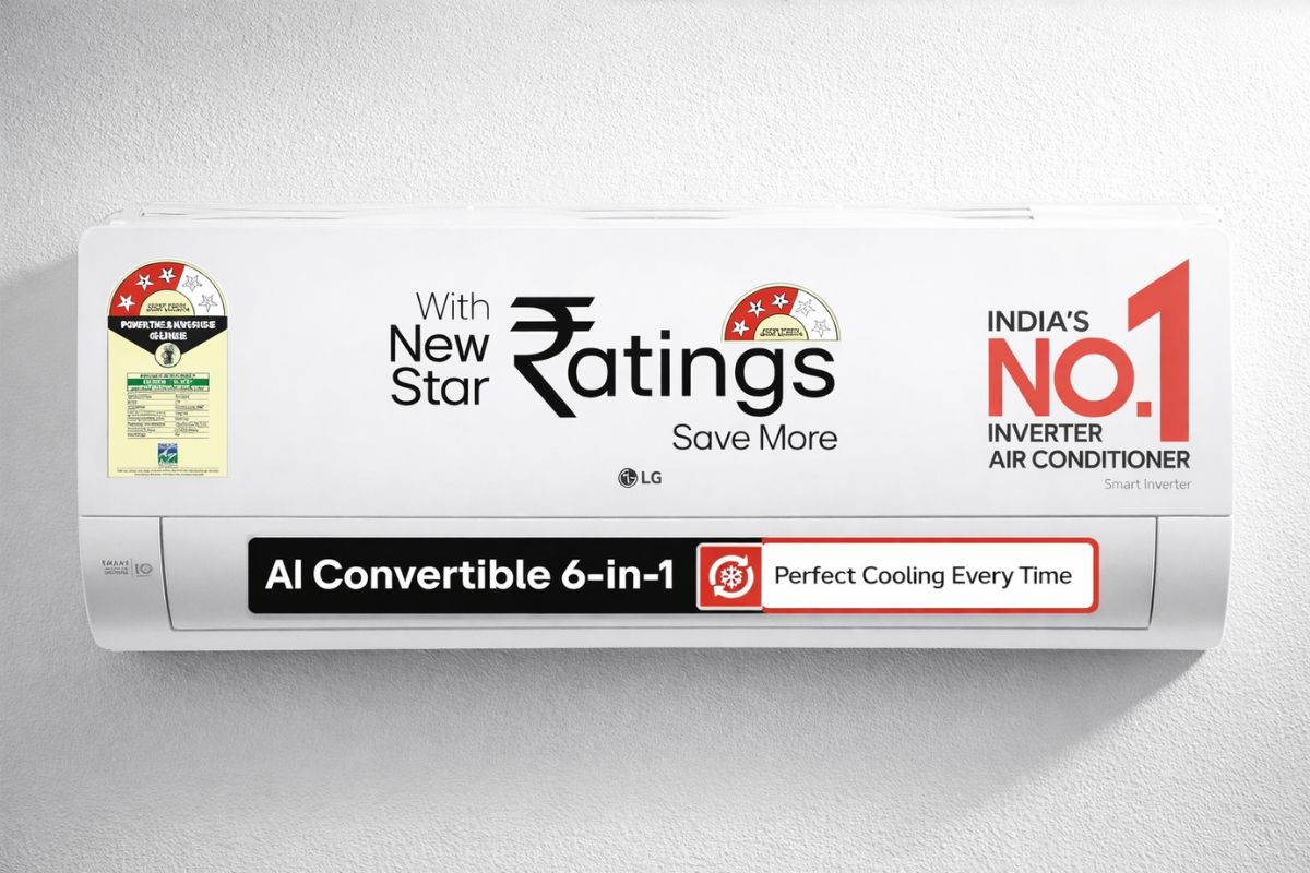 LG ने उतारी नयी AC रेंज, अब कम बिजली में मिलेगी ज्यादा ठंडक, फीचर्स भी मिलेंगे नये
