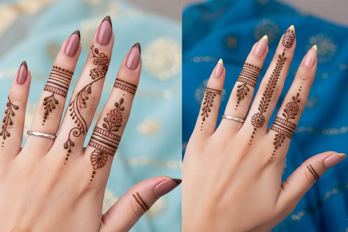 Finger Mehndi Design (AI IMAGE)