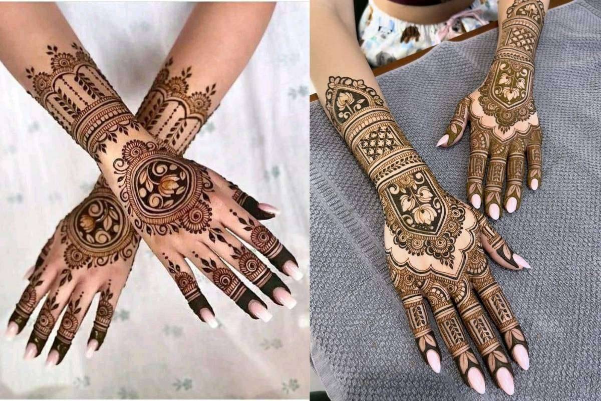 कमल मेहंदी डिजाइन (New Lotus Mehndi Design)