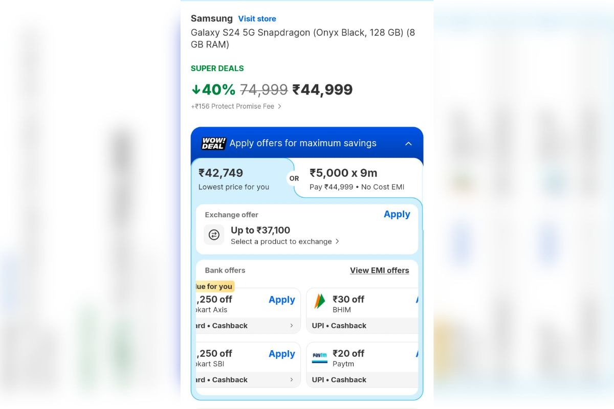 Samsung Galaxy S24 5G Price Details