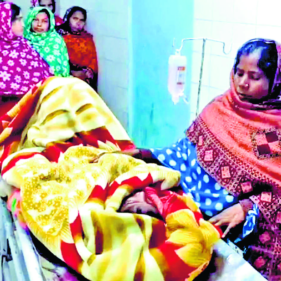 बीएसएफ जवान पर नाबालिग व उसकी मां की पिटाई का आरोप