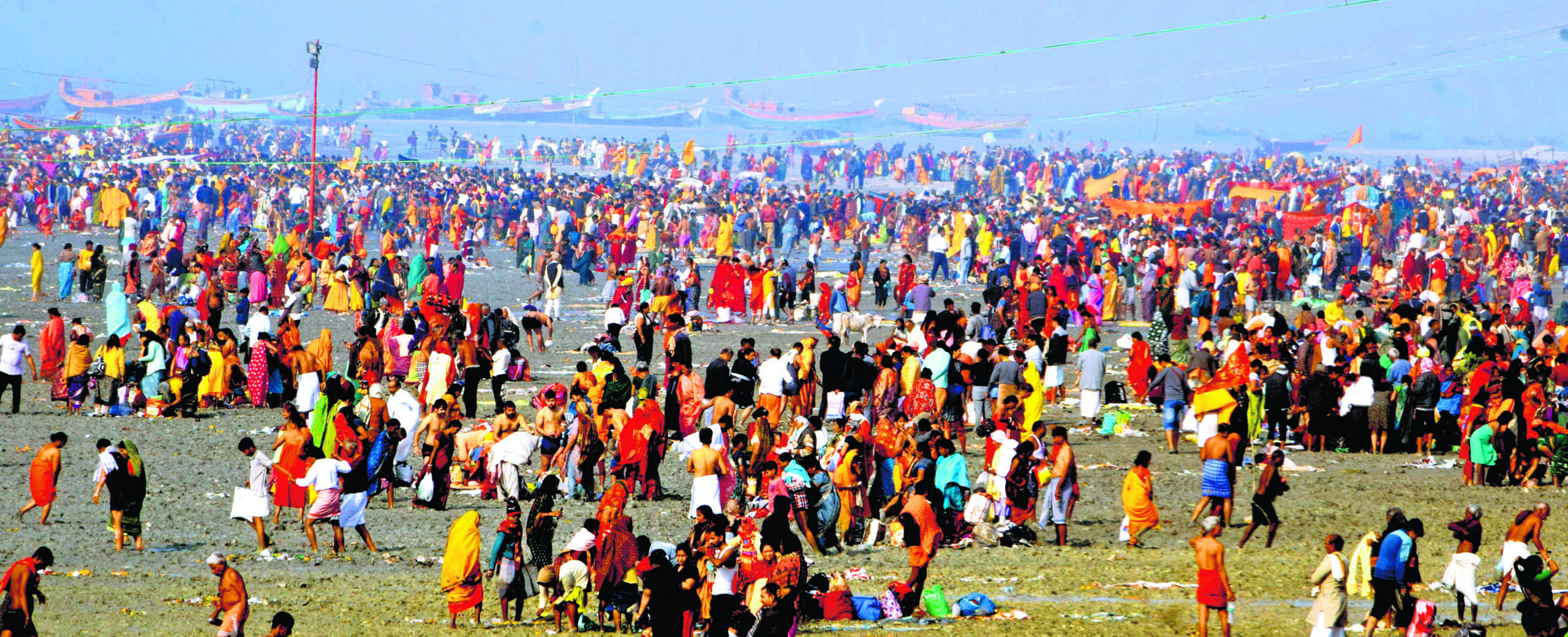 गंगासागर में 85 लाख श्रद्धालुओं ने किया मोक्ष स्नान