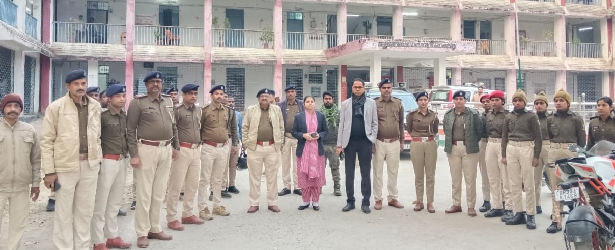 सरस्वती पूजा के मद्देनज़र बारसोई में प्रशासन सतर्क, निकाला गया फ्लैग मार्च