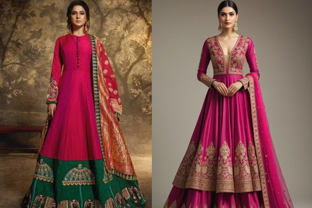 floor length anarkali suit