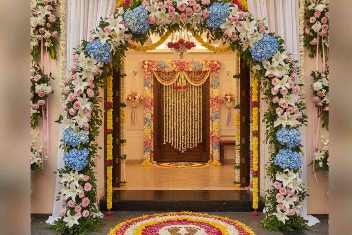 flower decoration for baby boy