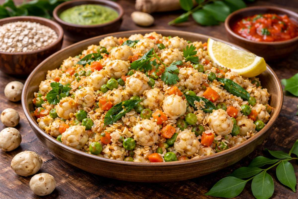 Makhana Oats Upma Recipe: मखाना ओट्स उपमा से करें दिन की शुरुआत, हर उम्र के लिए परफेक्ट हेल्दी ब्रेकफास्ट आइडिया