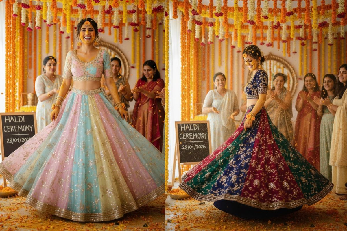 multicolor dress