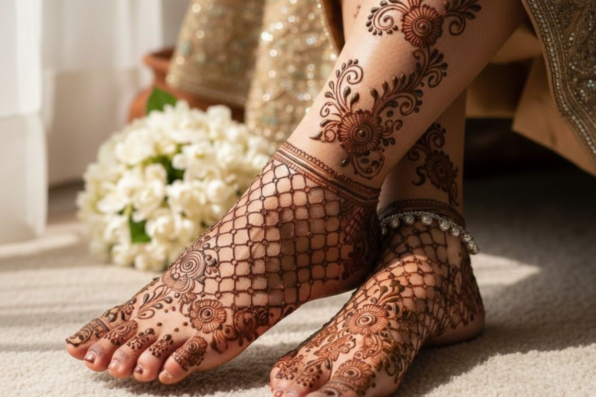 net and bel mehndi