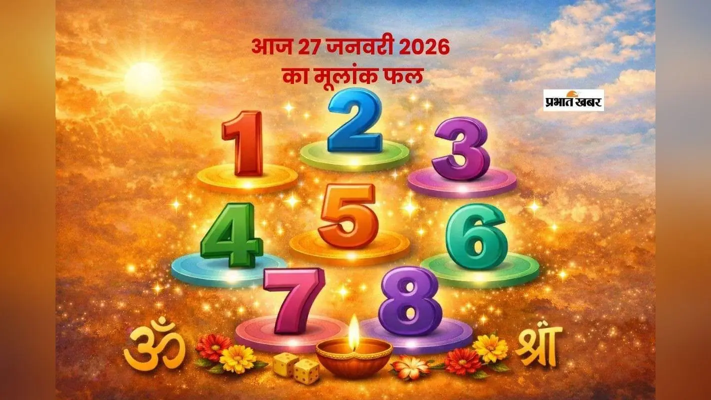 Numerology Horoscope Today: आज 27 जनवरी 2026 का मूलांक फल, जानें मूलांक 1 से 9 में से किसे मिलेगी हनुमान जी की विशेष कृपा