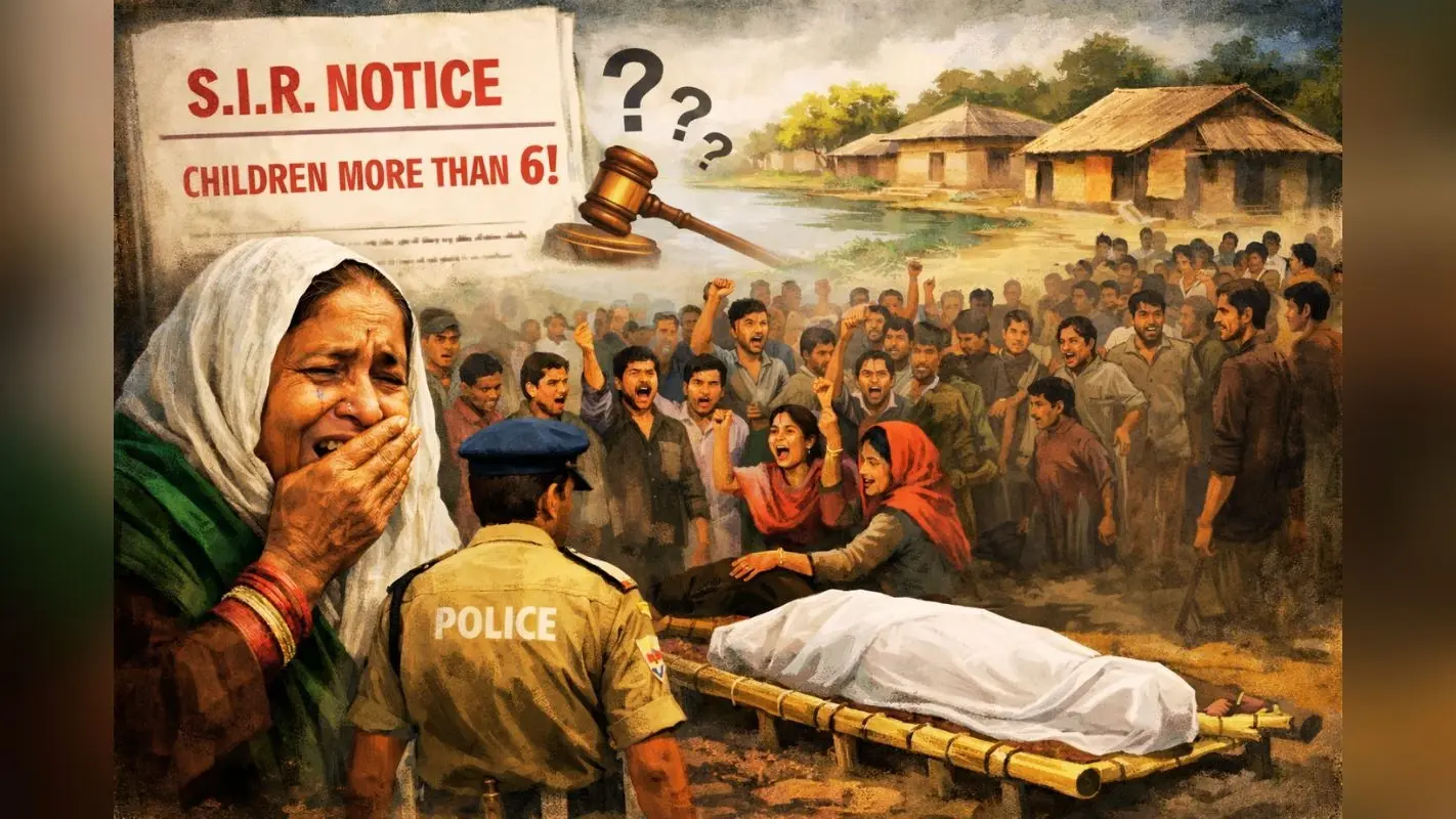 मुर्शिदाबाद के जलंगी में एक की मौत, परिवार ने कहा- एसआईआर के नोटिस से तनाव में थे अक्षत अली मंडल
