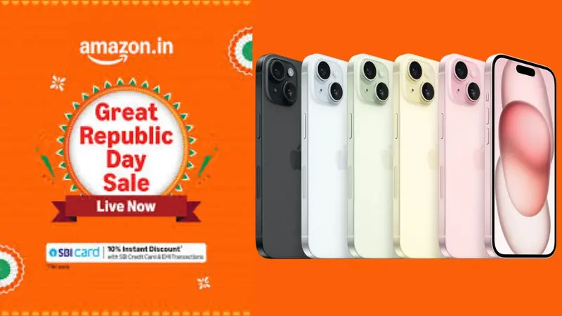 iPhone 15 मिल रहा सबसे कम कीमत पर, Amazon Sale में शानदार ऑफर