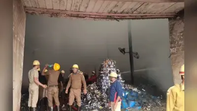 आनंदपुर अग्निकांड: 12 घंटे बाद भी उठ रहा धुंआ, लापता लोगों की संख्या बढ़कर 16 हुई