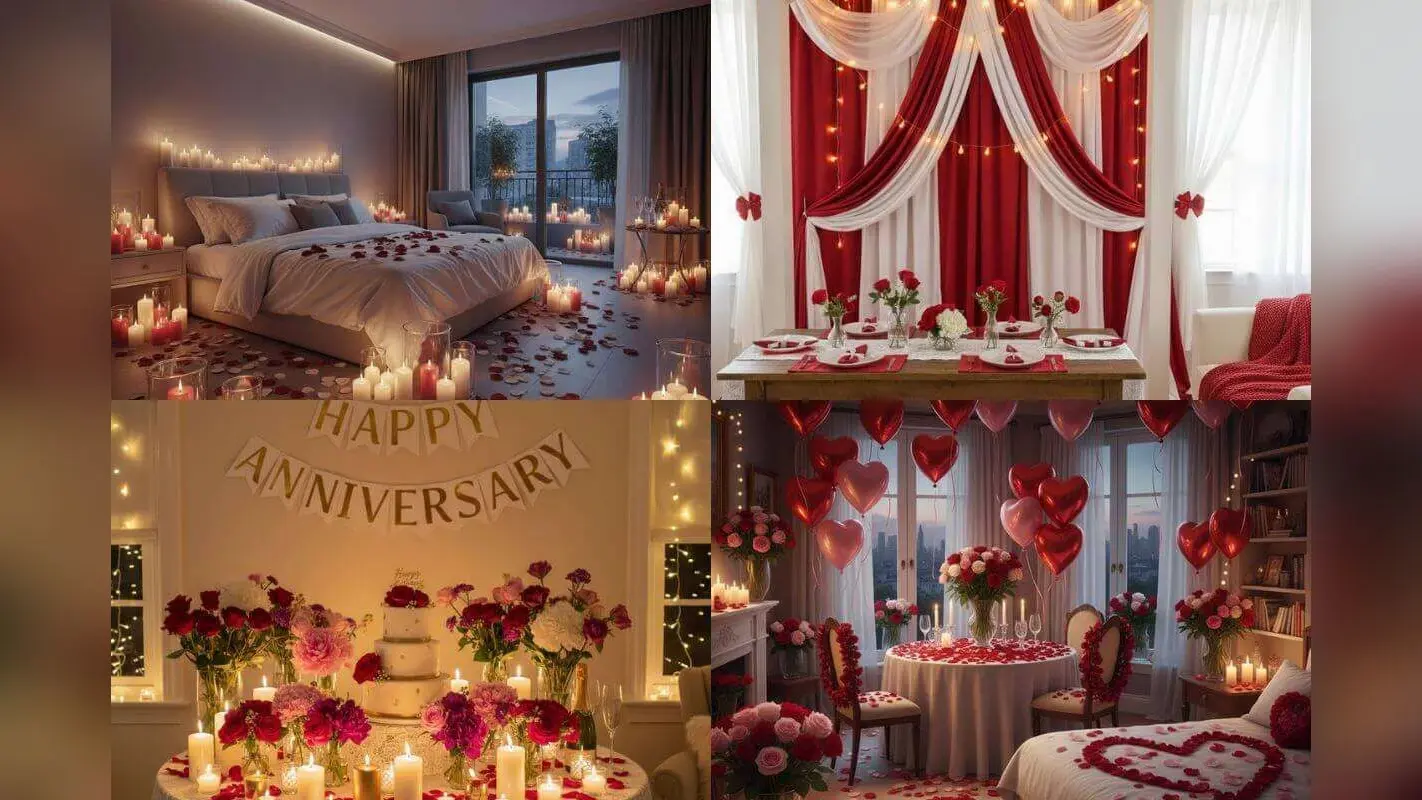 Anniversary Decoration Ideas: शादी की सालगिरह पर अपने हाथों से रूम को सजाएं और पार्टनर को करें सरप्राइज, इन डेकोरेशन आइडियाज को करें ट्राई
