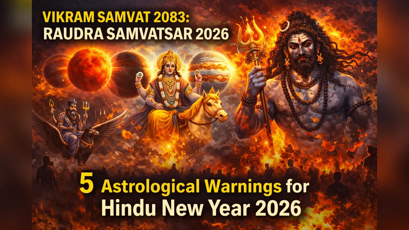 सावधान! हिन्दू नववर्ष में ‘रौद्र’ संवत्सर की दस्तक, इन 5 बातों की अनदेखी बनेगी विनाश का कारण