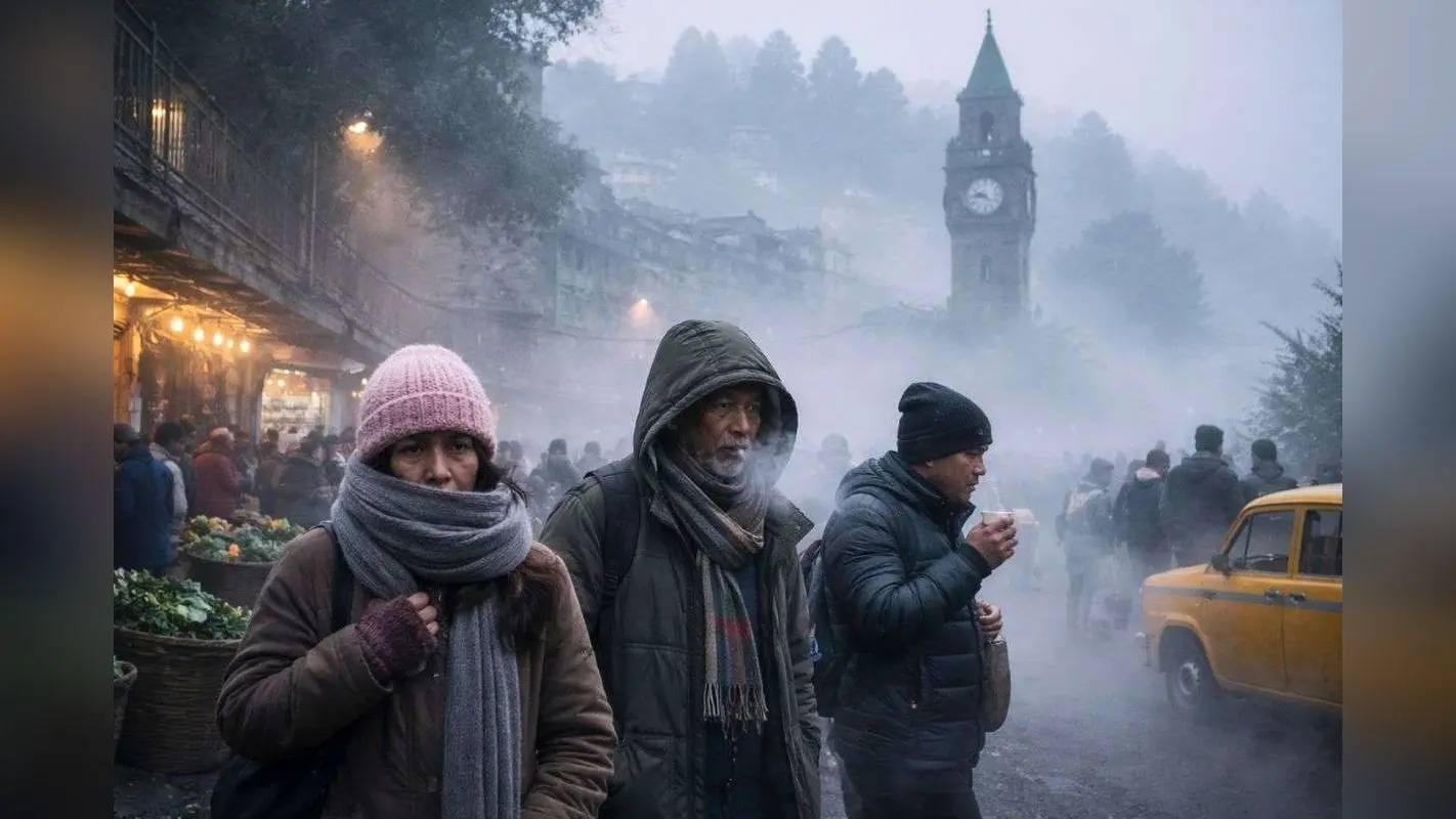 दक्षिण बंगाल के बरहमपुर और उत्तर बंगाल के दार्जिलिंग में सबसे ज्यादा ठंड, जानें कहां 1.8 डिग्री सेंटीग्रेड हुआ पारा